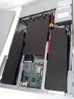 Сервер Supermicro 1U / 2x Intel Xeon X5670 (6 (12) ядер по 2.93 - 3.33 GHz) / 48 GB DDR3 / Без HDD / 2x nVidia Tesla M2090, 6 GB GDDR5, 384-bit / 1400W Gold / 3 корзины 3.5"
