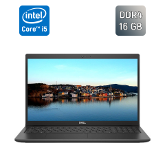 Ультрабук Б-клас Dell Latitude 3520 / 15.6" (1366x768) TN / Intel Core i5-1135G7 (4 (8) ядра по 2.4 - 4.2 GHz) / 16 GB DDR4 / 256 GB SSD / Intel Iris Xe Graphics / HDMI / WebCam