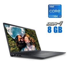 Ультрабук Dell Inspiron 15 3511 / 15.6" (1920x1080) TN / Intel Core i3-1115G4 (2 (4) ядра по 4.1 GHz) / 8 GB DDR4 / 256 GB SSD M.2 / Intel UHD Graphics / WebCam / Windows 11 Pro