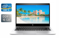 Ультрабук HP EliteBook 840 G6 / 14" (1920x1080) IPS / Intel Core i5-8265U (4 (8) ядра по 1.6 - 3.9 GHz) / 16 GB DDR4 / 480 GB SSD / Intel UHD Graphics 620 / TouchID / WebCam / Windows 10