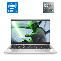 Ультрабук HP EliteBook 840 G7 / 14" (1920x1080) IPS / Intel Core i7-10610U (4 (8) ядра по 1.8 - 4.9 GHz) / 24 GB DDR4 / 512 GB SSD / Intel UHD Graphics / WebCam / Fingerprint / Windows 10