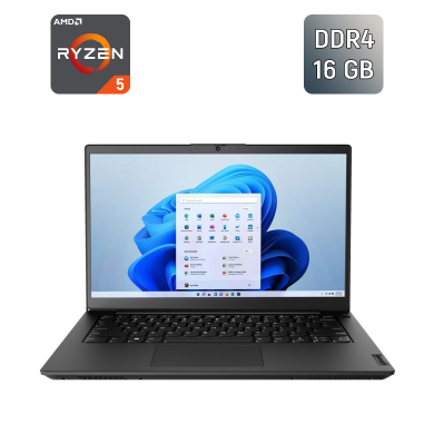 Ультрабук Lenovo K14 G1 / 14" (1920x1080) IPS / AMD Ryzen 5 5600U (6 (12) ядер по 2.3 - 4.2 GHz) / 16 GB DDR4 / 256 GB SSD / AMD Radeon Vega 7 Graphics / WebCam
