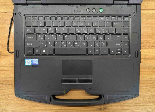 Захищений ноутбук Getac S410 / 14" (1920x1080) IPS Touch / Intel Core i7-6600U (2 (4) ядра по 2.6 - 3.4 GHz) / 8 GB DDR4 / 250 GB SSD / nVidia GeForce GTX 950M, 2 GB GDDR5, 128-bit / Windows 10