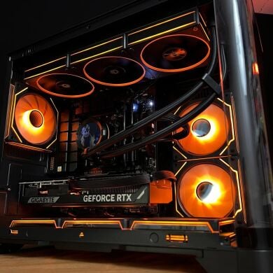 Збірка під замовлення: новий ігровий ПК GameMax Hype-M Black Tower / AMD Ryzen 7 7700 (8 (16) ядер по 3.8 - 5.3 GHz) / 32 GB DDR5 / 1000 GB SSD M.2 / nVidia GeForce RTX 5070, 12 GB GDDR7, 192-bit / 750W