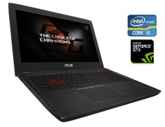 Игровой ноутбук Asus FX502VM / 15.6" (1920x1080) TN / Intel Core i5-6300HQ (4 ядра по 2.3 - 3.2 GHz) / 16 GB DDR4 / 128 GB SSD M.2 + 1000 GB HDD / nVidia GeForce GTX 1060, 3 GB GDDR5, 192-bit / WebCam