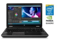 Мобільна робоча станція HP ZBook 15 / 15.6" (1920x1080) IPS / Intel Core i7-4700MQ (4 (8) ядра по 2.4 - 3.2 GHz) / 20 GB DDR3 / 256 GB SSD / nVidia Quadro K1100M, 2 GB GDDR5, 128-bit / WebCam / DVD-RW / Win 10 Home