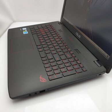 Ігровий ноутбук Asus ROG ZX50VW / 15.6" (1920x1080) TN / Intel Core i7-6700HQ (4 (8) ядра по 2.6 - 3.5 GHz) / 8 GB DDR4 / 500 GB SSD / nVidia GeForce GTX 960, 2 GB GDDR5, 128-bit / WebCam /  DVD-ROM / Win 10 Home