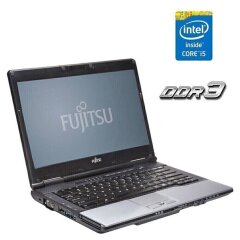 Ноутбук Fujitsu Lifebook S752 / 14" (1366x768) TN / Intel Core i5-3320M (2 (4) ядра по 2.6 - 3.3 GHz) / 8 GB DDR3 / 250 GB SSD / Intel HD Graphics 4000 / WebCam