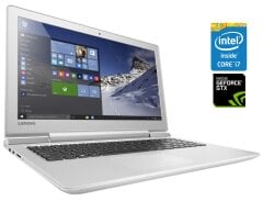 Ігровий ноутбук Lenovo IdeaPad 700-15ISK / 15.6" (1920x1080) IPS / Intel Core i7-6700HQ (4 (8) ядра по 2.6 - 3.5 GHz) / 16 GB DDR4 / 256 GB SSD / nVidia GeForce GTX 950M, 4 GB DDR3, 128-bit / WebCam / Win 10 Pro