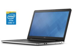 Ноутбук Dell Inspiron 5758 / 17.3" (1600x900) TN / Intel Core i7-5500U (2 (4) ядра по 2.4 - 3.0 GHz) / 8 GB DDR3 / 240 GB SSD / Intel HD Graphics 5500 / WebCam / DVD-ROM / Win 10 Pro