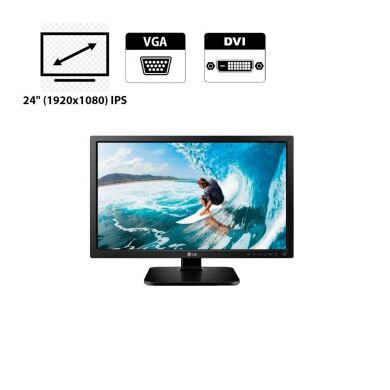 Монітор LG 24MB37PY / 24" (1920x1080) IPS / DVI, VGA, Audio Монітор LG 24MB37PY / 24" (1920x1080) IPS / DVI, VGA, Audio