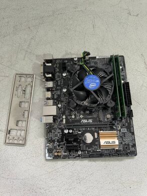 Комплект: материнская плата Asus H110M-A/M.2 / Intel Core i3-6100 (2 (4) ядра по 3.7 GHz) / 16 GB DDR4 / Intel HD Graphics 530 / Socket LGA1151 / Кулер BOX