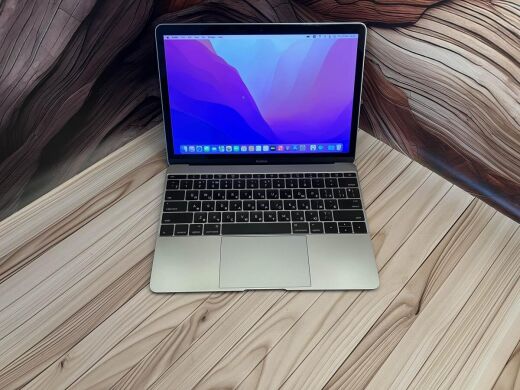 Нетбук Б-клас Apple MacBook 12 2016 / 12" (2304x1440) IPS / Intel Core m5-6Y54 (2 (4) ядра по 1.1 - 2.7 GHz) / 8 GB DDR3 / 512 GB SSD / Intel Iris Graphics 515 / WebCam / MacOS