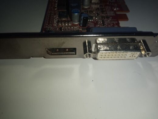 Дискретная видеокарта AMD Firepro V3800, 512 MB DDR3, 64-bit / 1x DVI, 1x DisplayPort