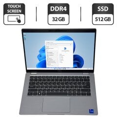 Ультрабук Dell Latitude 5420 / 14" (1920x1080) IPS Touch / Intel Core i7-1185G7 (4 (8) ядра по 3.0 - 4.2 GHz) / 32 GB DDR4 / 512 GB SSD / Intel Iris X Graphics / WebCam / Windows 11 Pro