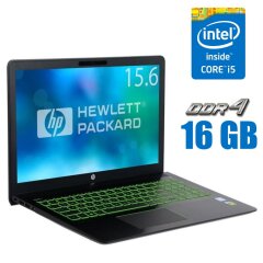 Ігровий ноутбук HP Pavilion Power 15-cb030nl / 15.6" (1920x1080) IPS / Intel Core i5-7300HQ (4 ядра по 2.5 - 3.5 GHz) / 16 GB DDR4 / 250 GB SSD / nVidia GeForce GTX 1050, 4 GB GDDR5, 128-bit / WebCam