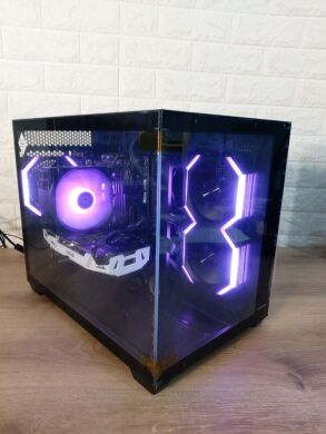 Игровой ПК 1stPlayer BV6 Tower / Intel Core i5-9400 (6 ядер по 2.9 - 4.1 GHz) / 16 GB DDR4 / 256 GB SSD M.2 + 500 GB SSD / nVidia GeForce GTX 1060, 6 GB GDDR5, 192-bit / 500W Игровой ПК 1stPlayer BV6 Tower / Intel Core i5-9400 (6 ядер по 2.9 - 4.1 GHz) / 16 GB DDR4 / 256 GB SSD M.2 + 500 GB SSD / nVidia GeForce GTX 1060, 6 GB GDDR5, 192-bit / 500W