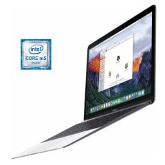 Нетбук Б-клас Apple MacBook 12 2016 / 12" (2304x1440) IPS / Intel Core m5-6Y54 (2 (4) ядра по 1.1 - 2.7 GHz) / 8 GB DDR3 / 512 GB SSD / Intel Iris Graphics 515 / WebCam / MacOS