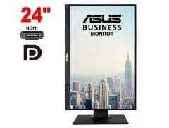 Монитор Asus BE24WQLB / 24" (1920x1200) IPS / 1x HDMI, 1x DP, 1x VGA, 3x USB 2.0, 2x Audio / 2х 2W / VESA 100x100 / Pivot