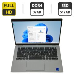 Ультрабук Dell Latitude 5420 / 14" (1920x1080) IPS Touch / Intel Core i7-1185G7 (4 (8) ядра по 3.0 - 4.2 GHz) / 32 GB DDR4 / 512 GB SSD / Intel Iris X Graphics / WebCam / Windows 11 Pro