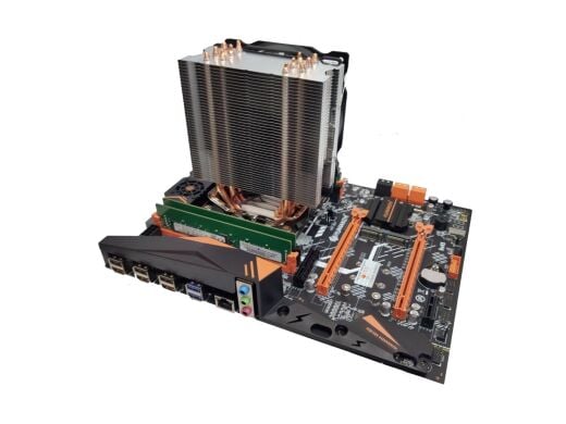 Комплект: Материнская плата Huananzhi X99 BD4 + Intel Xeon E5-1650 v3 (6 (12) ядер по 3.5 - 3.8 GHz) + 16 GB DDR4 + Кулер SNOWMAN M-T6