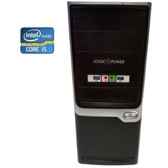 ПК LogicPower Tower / Intel Core i5-2500 (4 ядра по 3.3 - 3.7 GHz) / 8 GB DDR3 / 320 GB HDD / Intel HD Graphics 2000 / 400W