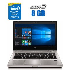 Ноутбук HP EliteBook 8460p / 14" (1366x768) TN / Intel Core i5-2520M (2 (4) ядра по 2.5 - 3.2 GHz) / 8 GB DDR3 / 480 GB SSD / Intel HD Graphics 3000 / WebCam