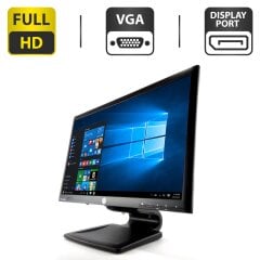 Монітор HP LA2306x / 23" (1920x1080) TN / VGA, DVI, DP, USB-Hub / VESA 100x100 + Кабель живлення
