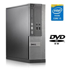 Комп'ютер Dell OptiPlex 3020 SFF / Intel Core i5-4570 (4 ядра по 3.2 - 3.6 GHz) / 4 GB DDR3 / 500 GB HDD / Intel HD Graphics 4600 / DVD-RW / DisplayPort