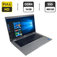 Ультрабук Б-класс Dell Latitude 5420 / 14" (1920x1080) IPS / Intel Core i5-1145G7 (4 (8) ядра по 2.6 - 4.4 GHz) / 16 GB DDR4 / 480 GB SSD M.2 / Intel Iris Xe Graphics / WebCam / Windows 10 Pro