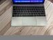 Нетбук Б-клас Apple MacBook 12 2016 / 12" (2304x1440) IPS / Intel Core m5-6Y54 (2 (4) ядра по 1.1 - 2.7 GHz) / 8 GB DDR3 / 512 GB SSD / Intel Iris Graphics 515 / WebCam / MacOS купити