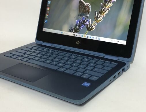 Нетбук-трансформер HP ProBook x360 11 G5 EE / 11.6" (1366x768) IPS Touch / Intel Celeron N4120 (4 ядра по 1.1 - 2.6 GHz) / 4 GB DDR4 / 128 GB SSD / Intel HD Graphics 605 / WebCam / Win 11 Pro