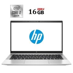 Ультрабук Б-клас HP EliteBook 830 G7 / 13.3" (1920x1080) IPS / Intel Core i7-10610U (4 (8) ядра по 1.8 - 4.9 GHz) / 16 GB DDR4 / 240 GB SSD / Intel UHD Graphics / WebCam