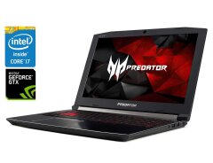 Игровой ноутбук Б-класс Acer Predator Helios 300 PH315-51 / 15.6" (1920x1080) IPS / Intel Core i7-8750H (6 (12) ядер по 2.2 - 4.1 GHz) / 16 GB DDR4 / 256 GB SSD NVMe + 1000 GB HDD / nVidia GeForce GTX 1060, 6 GB GDDR5, 192-bit / WebCam