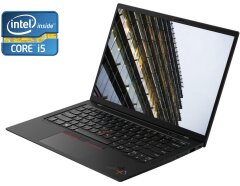 Ультрабук А-клас Lenovo ThinkPad X1 Carbon Gen 1 / 14" (1366x768) TN / Intel Core i5-3427U (2 (4) ядра по 1.8 - 2.8 GHz) / 4 GB DDR3 / 128 GB SSD / Intel HD Graphics 4000 / WebCam 