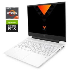 Игровой ноутбук HP Victus 16-s1047nr / 16.1" (1920x1080) IPS / AMD Ryzen 7 8845HS (8 (16) ядер по 3.8 - 5.1 GHz) / 16 GB DDR5 / 1000 GB SSD / nVidia GeForce RTX 4060, 8 GB GDDR6, 128-bit / WebCam / Win 11