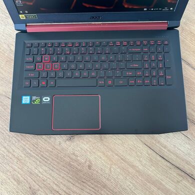 Игровой ноутбук Acer Nitro 5 AN515-53 / 15.6" (1920x1080) IPS / Intel Core i5-8300H (4 (8) ядра по 2.3 - 4.0 GHz) / 8 GB DDR4 / 256 GB SSD M.2 / nVidia GeForce GTX 1050 Ti, 4 GB GDDR5, 128-bit / WebCam
