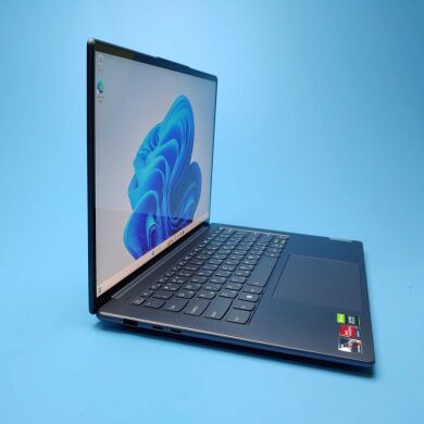 Игровой ультрабук Lenovo Yoga Slim 7 Pro 14ARH7 / 14" (3072x1920) IPS Touch / AMD Ryzen 9 6900HS (8 (16) ядер по 3.3 - 4.9 GHz) / 32 GB DDR5 / 256 GB SSD / nVidia GeForce RTX 3050, 4 GB GDDR6, 128-bit / WebCam / Win 11 Home