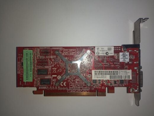 Дискретная видеокарта AMD Firepro V3800, 512 MB DDR3, 64-bit / 1x DVI, 1x DisplayPort