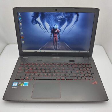 Ігровий ноутбук Asus ROG ZX50VW / 15.6" (1920x1080) TN / Intel Core i7-6700HQ (4 (8) ядра по 2.6 - 3.5 GHz) / 8 GB DDR4 / 500 GB SSD / nVidia GeForce GTX 960, 2 GB GDDR5, 128-bit / WebCam /  DVD-ROM / Win 10 Home