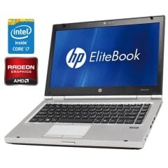 Ноутбук HP EliteBook 8460p / 14" (1600x900) TN / Intel Core i7-2620M (2 (4) ядра по 2.7 - 3.4 GHz) / 8 GB DDR3 / 500 GB HDD / AMD Radeon HD 6470M, 1GB DDR3, 64-bit / WebCam / DVD-ROM