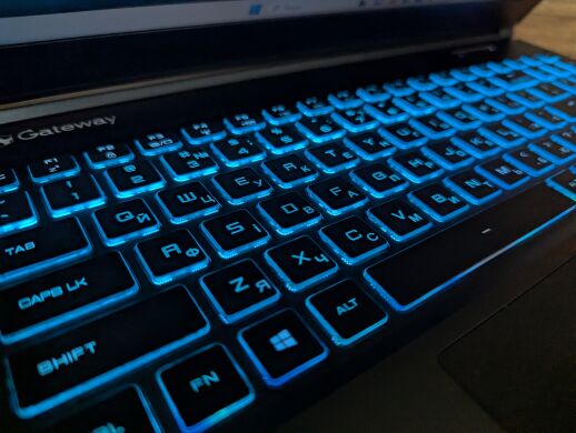 Ігровий ноутбук Gateway GGNC51518 / 15.6" (1920x1080) IPS / Intel Core i5-11400H (6 (12) ядер по 2.7 - 4.5 GHz) / 16 GB DDR4 / 512 GB SSD / nVidia GeForce RTX 3050, 4 GB GDDR6, 128-bit / WebCam / Windows 11 Ігровий ноутбук Gateway GGNC51518 / 15.6" (1920x1080) IPS / Intel Core i5-11400H (6 (12) ядер по 2.7 - 4.5 GHz) / 16 GB DDR4 / 512 GB SSD / nVidia GeForce RTX 3050, 4 GB GDDR6, 128-bit / WebCam / Windows 11