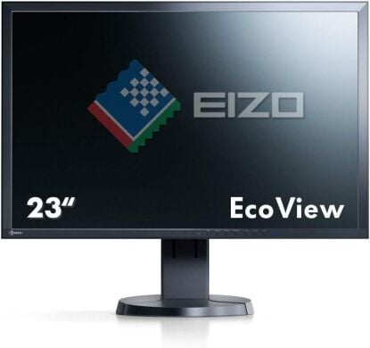 Монитор Eizo FlexScan EV2336W / 23" (1920x1080) IPS / 1x DisplayPort, 1x DVI, 1x VGA, 3x USB 2.0 / 2x 1W /  VESA 100x100 / Pivot
