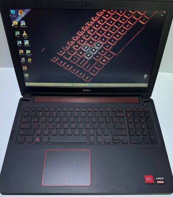 Ігровий ноутбук Dell Inspiron 15 5576 / 15.6" (1920x1080) TN / AMD A10-9630P (4 ядра по 2.6 - 3.3 GHz) / 16 GB DDR4 / 128 GB SSD + 500 GB HDD / AMD Radeon RX 460, 4 GB GDDR5, 128-bit / WebCam / Win 11