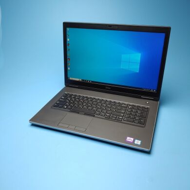 Мобільна робоча станція Dell Precision 7740 / 17.3" (1920x1080) IPS / Intel Core i7-9850H (6 (12) ядра по 2.6 - 4.6 GHz) / 32 GB DDR4 / 512 GB SSD / nVidia Quadro RTX 3000, 6 GB GDDR6, 192-bit / WebCam / Win 10 Pro