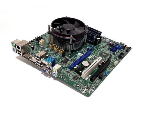 Комплект: Материнская плата Dell Optiplex 7020 / Intel Xeon E3-1240 v3 (4 (8) ядра по 3.4 - 3.8 GHz) (аналог i7-4770) / 32 GB DDR3 / Кулер Dell