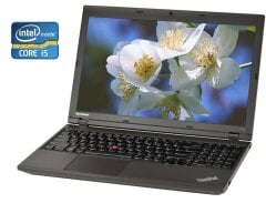 Ноутбук Б-клас Lenovo ThinkPad L540 / 15.6" (1366x768) TN / Intel Core i5-4200M (2 (4) ядра по 2.5 - 3.1 GHz) / 8 GB DDR3 / 240 GB SSD / Intel HD Graphics 4600 / WebCam