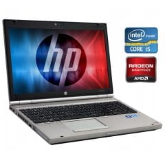 Ноутбук Б-класс HP EliteBook 8570p / 15.6" (1366x768) TN / Intel Core i5-3230M (2 (4) ядра по 2.6 - 3.2 GHz) / 8 GB DDR3 / 500 GB HDD / AMD Radeon HD 7570M, 1 GB GDDR5, 64-bit / WebCam / DVD-ROM