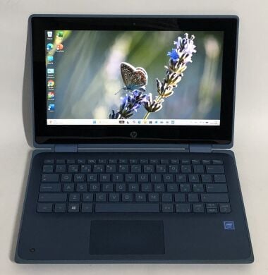Нетбук-трансформер HP ProBook x360 11 G5 EE / 11.6" (1366x768) IPS Touch / Intel Celeron N4120 (4 ядра по 1.1 - 2.6 GHz) / 4 GB DDR4 / 128 GB SSD / Intel HD Graphics 605 / WebCam / Win 11 Pro