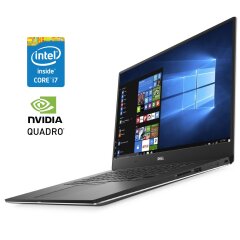 Мобільна робоча станція Dell Precision 5530 / 15.6" (1920x1080) IPS / Intel Core i7-8850H (6 (12) ядра по 2.6 - 4.3 GHz) / 16 GB DDR4 / 512 GB SSD / nVidia Quadro P1000, 4 GB GDDR5, 128-bit / WebCam / Win 11 Pro
